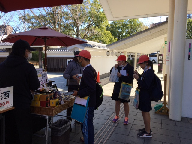 熊本城見学&城彩苑